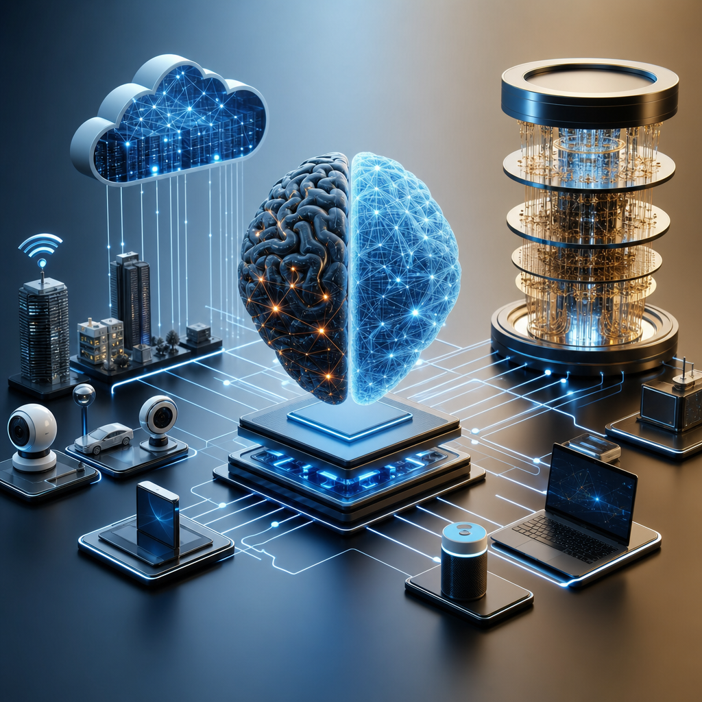 Ilustracion_editorial_moderna_de_convergencia_entre_ia_y_tecnologias_emergentes_como_iot_y_computacion_cuantica