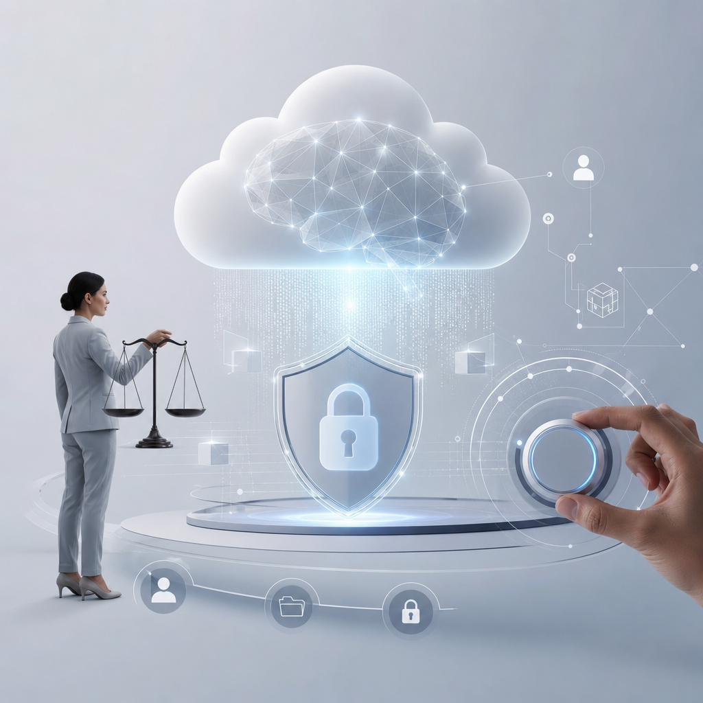 Desafíos éticos inteligencia artificial nube privacidad datos control profesional