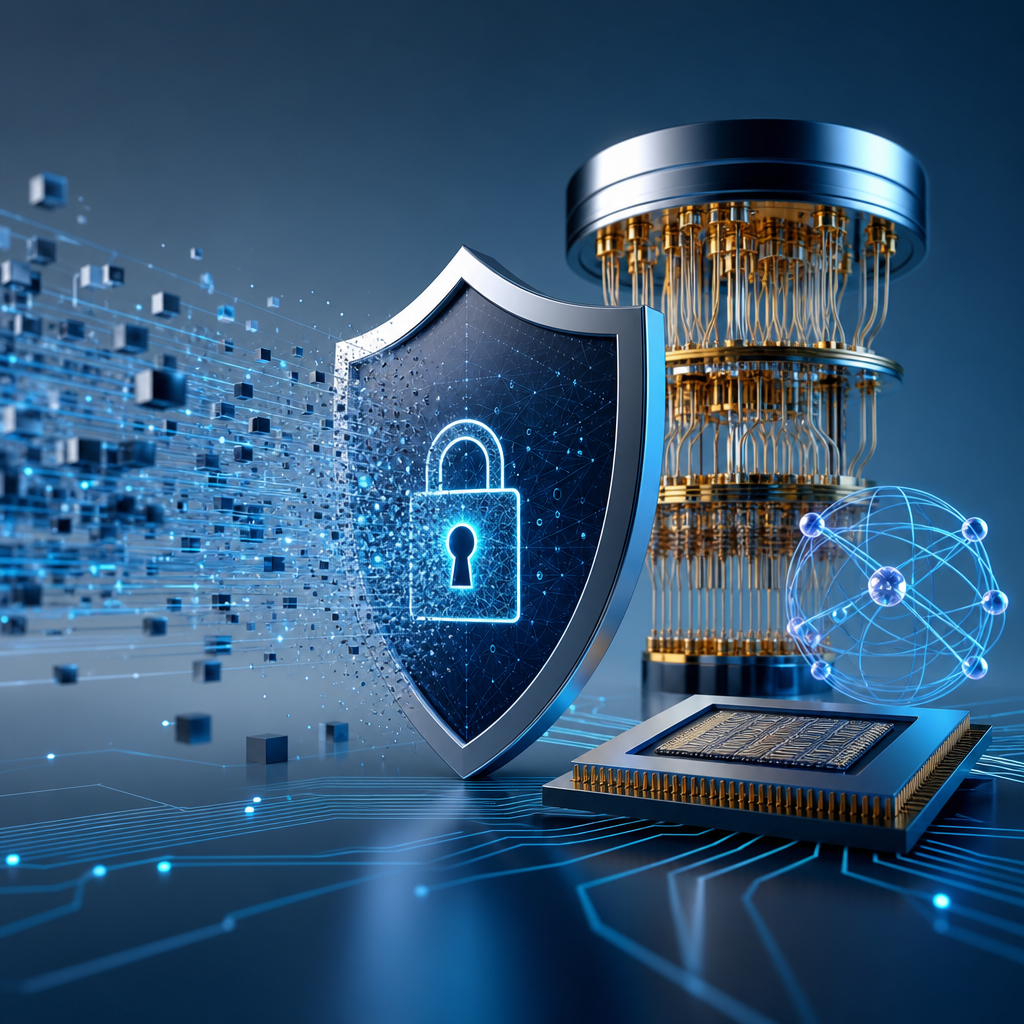 Desafíos seguridad datos era poscuántica hardware especializado computación cuántica