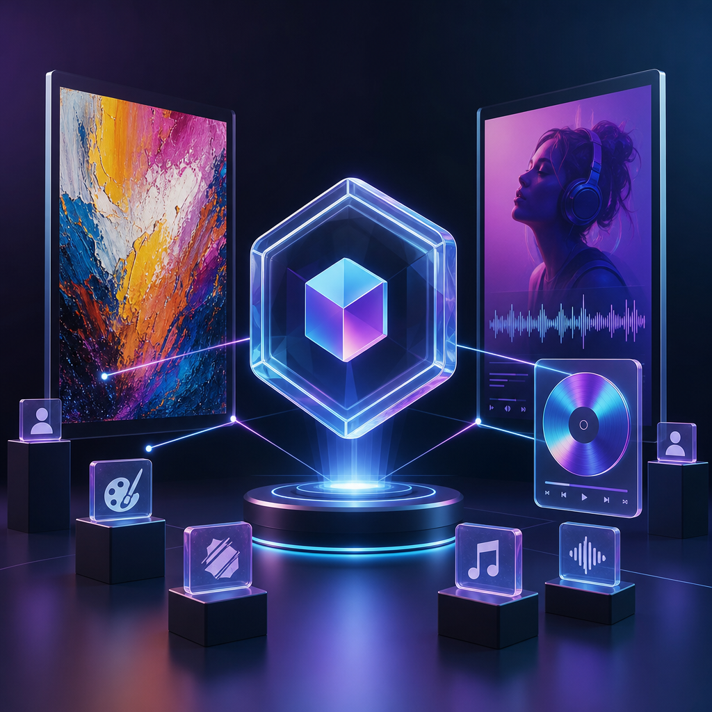 NFTs redefiniendo el valor y los mercados para obras digitales en arte y música